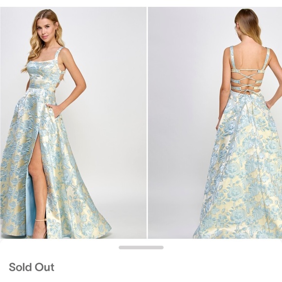 B Darlin Dresses & Skirts - B Darlin full length prom gown